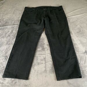 Levi's 541 Jeans Mens 40 X 30 Black‎  Denim Athletic Taper Fit Stretch Flex EUC